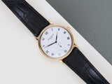 Calatrava 'Yellow Gold - White Roman Dial'