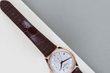 Calatrava 'Rose Gold - Silver Dial'