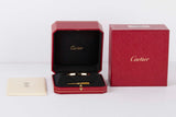 Love Bracelet Small  - Yellow Gold - Size 16 - B&P