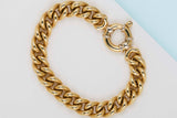 18ct. Yellow Gold Bracelet - 20.5 CM