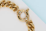 18ct. Yellow Gold Bracelet - 20.5 CM