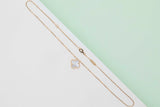 Vintage Alhambra Necklace - Yellow gold - Mother of Pearl - 42CM - B&P