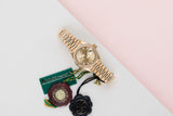 Datejust 26 'Champagne Diamond Dial - President'