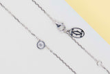 D'amour Necklace Large - White Gold - B&P