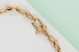 HardWear Link Bracelet small - Yellow Gold - 20CM - B