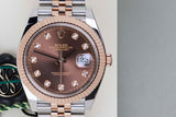 Datejust 41 'Chocolate Diamond Dial - Jubilee'