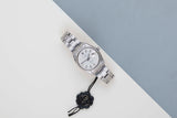 Oysterdate Precision 'Silver Linen Dial'