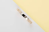 Love Bracelet - Yellow Gold & 10 Diamonds - Size 16 - B&P