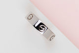 Love Ring - White Gold - Size 59 - B&P