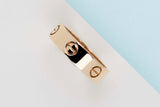 Love Ring - Yellow Gold - Size 57 - B