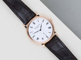 Calatrava 'Rose Gold - White Roman Dial'