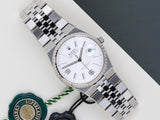 Land-Dweller 36 'White Honeycomb Dial'