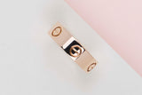 Love Ring - Rose Gold - Size 53 - B
