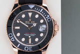 Yacht-Master 37 'Rose Gold - Oysterflex'
