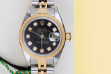 Datejust 26 'Black Diamond Dial - Jubilee'