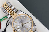 Datejust 36 'Grey Diamond Computer Dial - Jubilee'