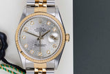 Datejust 36 'Grey Diamond Computer Dial - Jubilee'