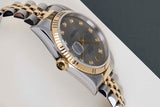 Datejust 36 'Grey Diamond Computer Dial - Jubilee'