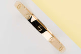 Love Bracelet - Yellow Gold - Size 17 - B&P