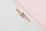 Juste Un Clou Bracelet - Rose Gold - Size 17 - B&P