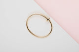Juste Un Clou Bracelet - Yellow Gold - Size 17 - B&P
