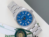 Oyster Perpetual 41 'Med Blue Dial'