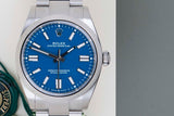 Oyster Perpetual 41 'Med Blue Dial'