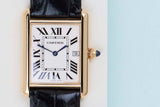 Tank Louis Cartier 'White Roman Dial - Yellow Gold'