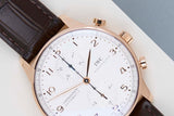 Portuguese Chronograph 41 'Rose Gold - Silver Dial'