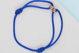 Trinity Cord Bracelet - Rose Gold - Pouch