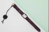 Tank Solo Small 'White Roman Dial - Yellow Gold'