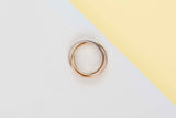 Trinity Ring - Yellow, Rose, White Gold - Size 54 - B&P
