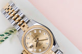 Datejust 26 'Champagne Diamond Dial - Jubilee'