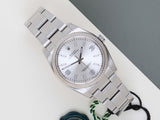 Oyster Perpetual 36 'Silver Arabic Dial'