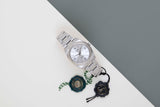 Oyster Perpetual 36 'Silver Arabic Dial'