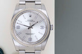 Oyster Perpetual 36 'Silver Arabic Dial'