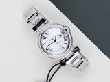 Ballon Bleu De Cartier 'Silver Roman Dial'