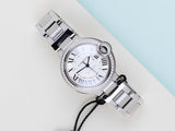 Ballon Bleu De Cartier 'Silver Roman Dial'