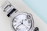 Ballon Bleu De Cartier 'Silver Roman Dial'