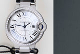 Ballon Bleu De Cartier 'Silver Roman Dial'