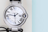 Ballon Bleu De Cartier 'Silver Roman Dial'