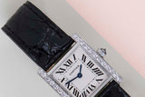 Tank Française Small Diamond 'White Roman Dial'