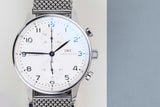 Portuguese Chronograph Portugieser Chronograph 'Silver Dial - Blue Index'