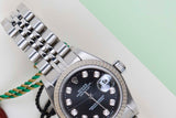 Datejust 26 'Black Diamond Dial - Jubilee'