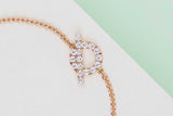 Finesse Bracelet - Rose Gold Diamonds - 17,5 CM - B
