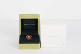 Sweat Hearts Ring - 'Rose Gold - Carnelian & Diamond - Size 54 - B'