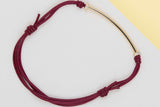 Cord Bracelet - Yellow Gold & Diamonds