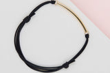 Cord Bracelet - Yellow Gold & Diamonds