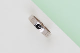 Love Ring Small - White Gold - Size 47 - B&P
