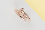 Juste Un Clou Ring - Rose Gold - Size 54 - B&P
